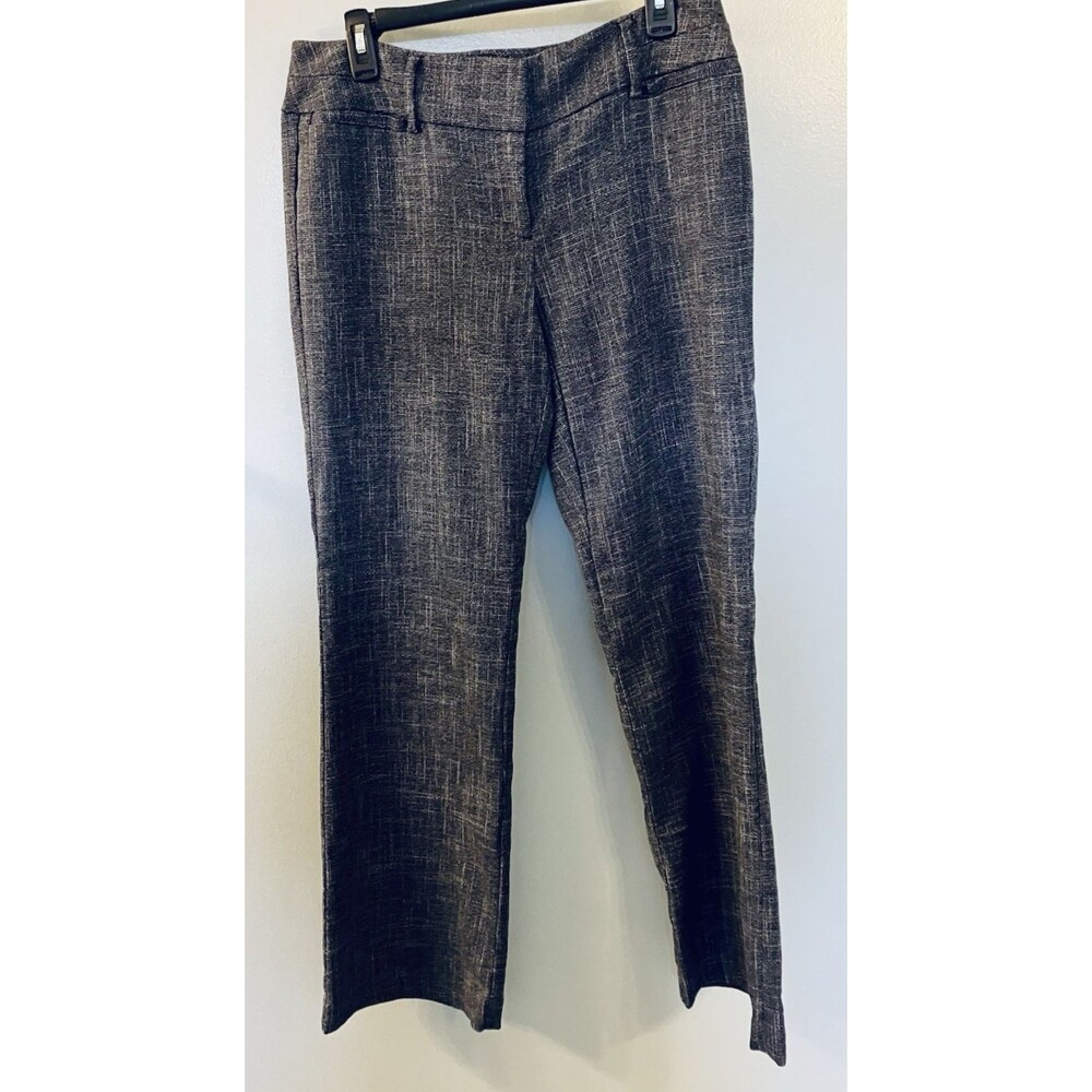 7th Ave New York Company Tweed Blue/White Dress Pants Size 8 NWOT